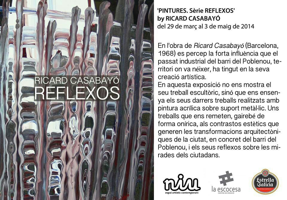 Expo: Sèrie Reflexos de Ricard Casabayó @ NIU