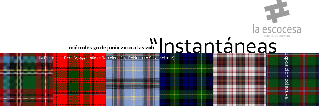 Instantáneas - Exposició col·lectiva dels artistes residents de La Escocesa