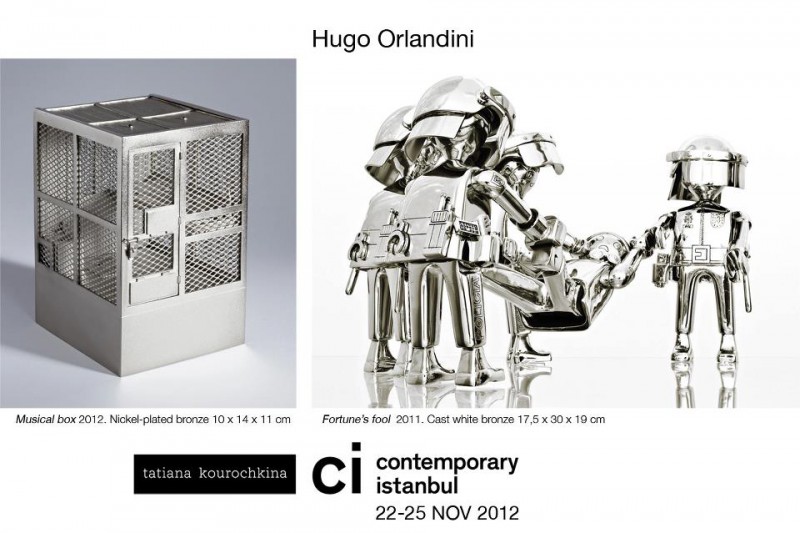 Hugo Orlandini en la Feria de Arte Contemporary Istanbul